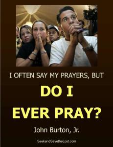 Burton Do I Ever Pray website pic