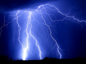 Lightning Strike Across the Sky website pic