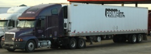 Prime Trucking website pic