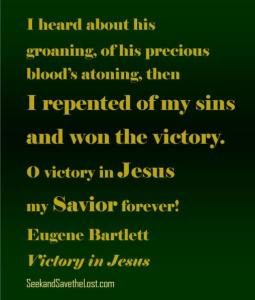 Victory in Jesus