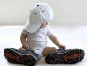 baby in daddys shoes website pic